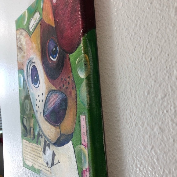 Uh Oh (ORIGINAL acrylic on canvas) - Picture 4 of 7